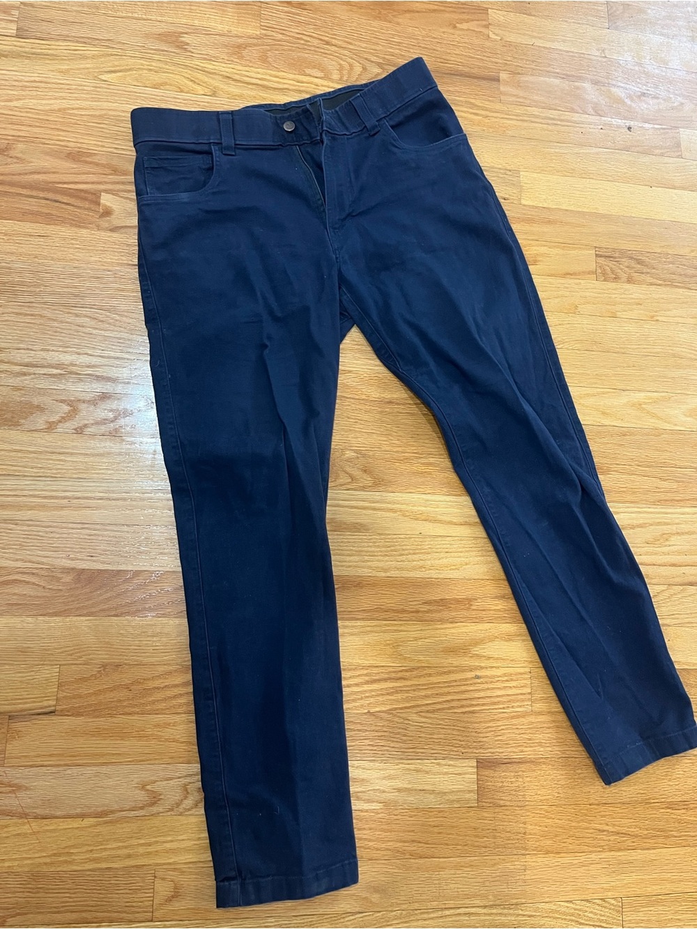 Men's Navy Chino Pants